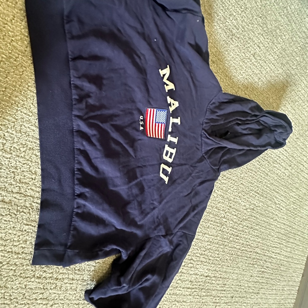 H&M Divided Navy Hooded Pullover